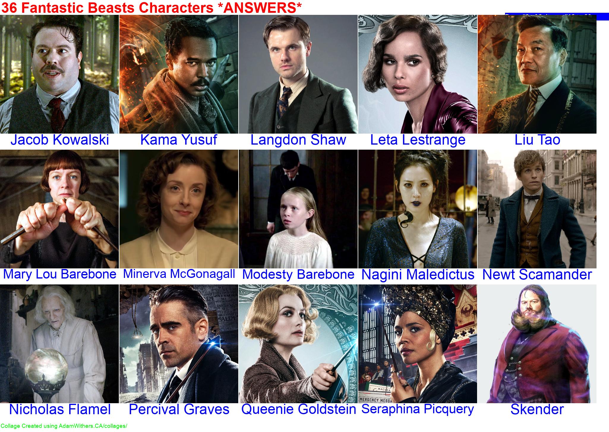 CollageA: guessHarryPotterFantastic Page 2